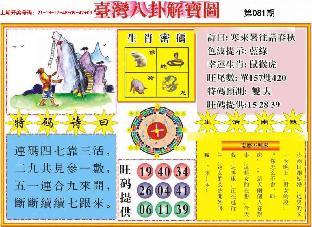 081期台湾八卦解宝图[图]